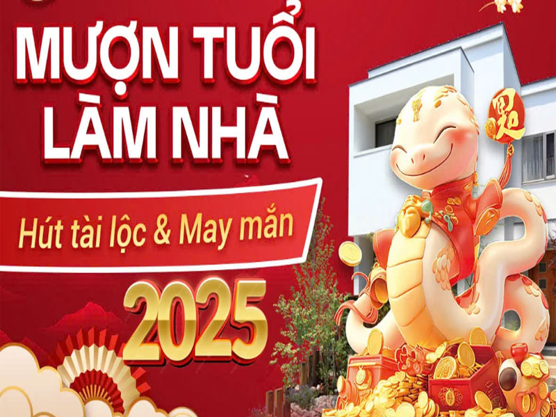 Mượn tuổi làm nhà năm Ất Tỵ 2025